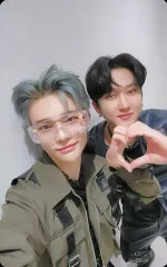 【中古】コレクションカード(男性) Stray Kids/Changbin(チャンビン)・Hyunjin(ヒョンジン)/CD「THE SOUND」FANCLUB会員限定購入特典オリジナルユニットフォトカード