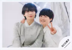 【中古】生写真(STARTO) なにわ男子/大西流星・大橋和也/横型・上半身/アルバム「+Alpha」MV＆ジャケ写オフショット/公式生写真