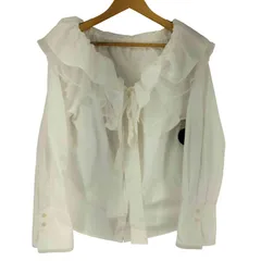 フレイアイディー FRAY I.D 25SS 2wayラッフルブラウス レディース ONE SIZE 