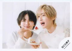 【中古】生写真(STARTO) なにわ男子/大西流星・道枝駿佑/横型・バストアップ/「なにわ男子 LIVE TOUR 2024 ’+Alpha’」グッズオフショット/公式生写真