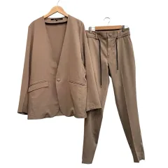 【未使用品】NO ID. ノーアイディー セットアップ 総柄　定価42900円 NO ID.