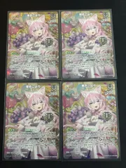 博衣こより(illust:雪子)[SR]{hBP04-013}【1st Anniversary Celebration Set】　4枚セット　ホロカ　ホロライブカード