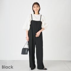 アシーム Belt salopette パンツ ブラック - メルカリ