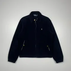 (100) ポロラルフローレン フリース スイングトップ ジャケット ネイビー