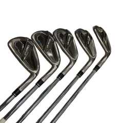 【中古】 テーラーメイド SIM2 MAX・OS  5S アイアンセット IR KBS MAX MT85 JP (フレックスR) メンズ 男性用 右利き 右用 Cランク ゴルフクラブ