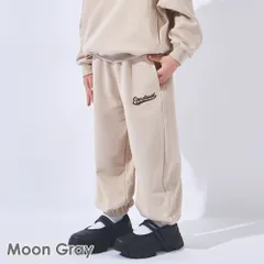 [ムーングレー]子供服 裏起毛 パンツ キッズ ジョガーパンツ スウェット ズボン ロングパンツ 女の子 男の子 ユニセックス 秋冬 100 110 120 130 140 150 evercloset ever closet エバクロ エバークローゼット