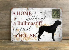 【Bull Terrier/ブル・テリア】 メタルプレート メッセージ 犬 雑貨 グッズ アート ポスター おしゃれ インテリア 壁飾り アンティーク風 102