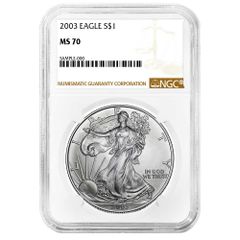 鑑定銀貨～2008 American Silver Eagle MS69 NGC - メルカリ