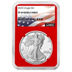 【NGC PF69UC】2025 英国初シルバーソブリン シールドマーク付き 2025-S Proof $1 American Silver Eagle Navy Privy NGC PF69UC