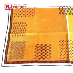 HERMES エルメス スカーフ カレ90 カレ 90 シルク オレンジ