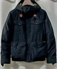 S ポロラルフローレン コーティングブラック マウンテン ジャケット