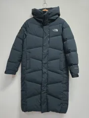 THE NORTH FACE ザノースフェイス ダウンジャケット ロング丈 DARKネイビーㅡユニセックス85