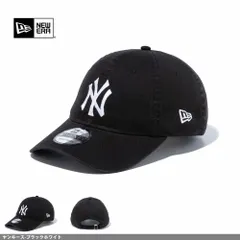 【S-M ヤンキース-ブラックホワイト】ニューエラ NEW ERA キャップ 帽子 9TWENTY Washed 920