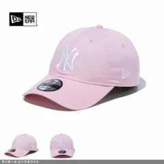 【S-M ヤンキース-ピンクホワイト】ニューエラ NEW ERA キャップ 帽子 9TWENTY Washed 920