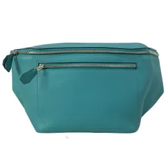 HERMES(エルメス) ウエストポーチ シティスライドクロスGM ブルーパオン シルバー金具