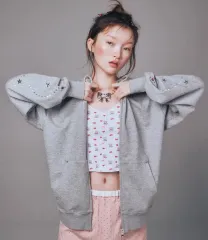 ユヒ スター HOT Face the Sun 핫픽스 フードジップアップ