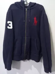 ポロ POLO ビックポニー ジップアップパーカー 100/L