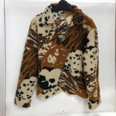 02w21789 STYLE EYES スタイルアイズ  フリースジャケット  ブラウン 38  日本製 メンズ  アウター  アクリル  SE14327JS  【中古品】