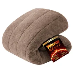 【数量限定】敷き毛布 洗える TEIJIN(帝人)中綿使用 ベッドパッド 抗菌 ふんわり 防臭 マイクロファイバー 丸洗いOK もこもこ 静電気防止 冬 敷パッド あったか (クイーン・160X200cm 敷きパッド グレージュ) クモリ(Kumori)