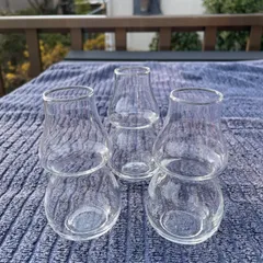 【新品未使用】　硝子製一輪さし　3個セット