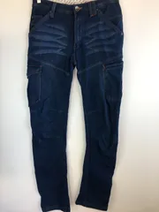 WORKMAN フィールドコア 4D防風ストレッチカーゴパンツ メンズ M インディゴ 4031202512180019