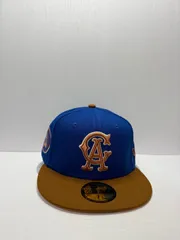 Newera ロサンゼルスエンゼルス 25thアニバーサリー 59fifty フィッティドキャップ ツートンカラー