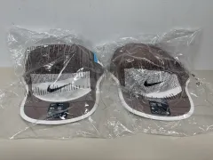 ナイキ フライキャップ ブラウン ランニングキャップ 靴