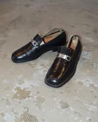 Salvatore Ferragamo ガンチー二ローファー made in italy サルヴァトーレフェラガモ イタリア製 福岡古着屋