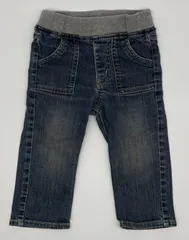 【新入荷!!】☆セット割対応☆ ミキハウス ベビー デニム ジーンズ 80cm （1465）