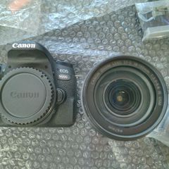 【全額返金保証】【最速発送】Canon デジタル一眼 EOS 9000D EF-S18-135 IS USM レンズキット ブラック 美品 動作確認済