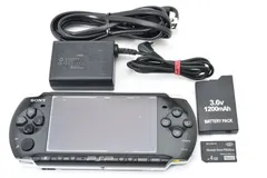 【動作良好品】SONY PSP-3000 ピアノブラック 本体 最終モデル 高画質液晶搭載モデル！ 充電器・メモリースティック付 プレイステーション・ポータブル