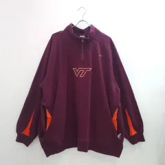 ナイキ チームライン VTカレッジ 起毛 ハーフジップ スウェットシャツ