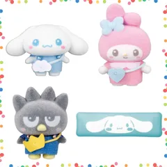 【特価セール】サンリオキャラクターズ シナモロール&マイメロディ&バッドばつ丸 characters Sanrio ぷちとも [バンダイ(BANDAI)]