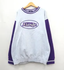 ★2648☆XLARGE エクストララージ 101223012011 RETRO CREWNECK SWEAT レトロ クルーネック スウェット　未使用美品　M