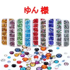 【ゆん 様】　高分子ストーン　ミルキーストーン　デコストーン　デコうちわ　ラインストーン