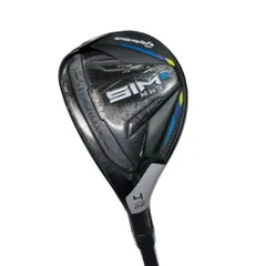 【中古】 テーラーメイド SIM2 MAX U4 レフティ ユーティリティ UT 純正特注シャフト (フレックスR) メンズ 男性用 左利き レフティ 左用 Cランク ゴルフクラブ