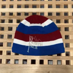 THE NORTH FACE ストライプ麻マウンテンビーニー