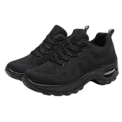 [RED RAY] [レッドレイ] レディース スリッポン 軽量 ローファー スニーカー 歩きやすい シューズ 通勤 通気性 履きやすい メッシュ (ブラック, 日本の靴のサイズ寸法, 大人, 数値, 25.5 cm) [ブラック] [25.5 cm]