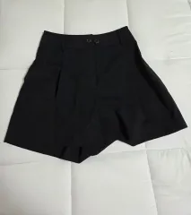 ブラック コットン ハーフパンツ 新品 出品