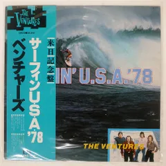 帯 国内盤 THE VENTURES/SURFIN' U.S.A. '78/UNITED ARTISTS GP 575 LP