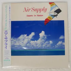帯 国内盤 AIR SUPPLY/HEARTS IN MOTION/ARISTA LP