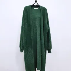 L-HEIM 冬 カーディガン ロング丈