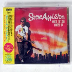 帯 国内盤 STEVE APPLETON/WHEN THE SUN COMES UP/RCA CD □