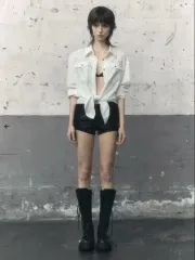 BOHEMSEO ボヘミアンソウル ウォッシュド コットン ウェスタン シャツ