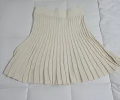 ZARA ザラ ニット スカート S アイボリー 新品 商品 出品