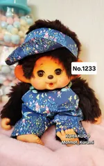 No.DAIS-1233　ダイスケコス　サロペットとサンバイザーセットD　大助くんの33センチの子サイズ　20251223-04　琥珀堂　Mofmof_Kurumi