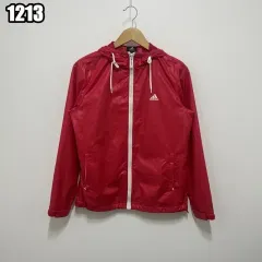 S adidas アディダス ウィンドブレーカー ウィンドブレーカー レッド