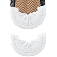 [Ryubof] ヒールプロテクター かかとすり減り防止 ソールガード ヒールガード スニーカー補修 靴底修理キット シューケアキット 3ペア6枚 滑り止め 防水 革靴 AJ1用 補強テープ 靴底補修 (ホワイト, 23.5～ [ホワイト] [23.5～24]