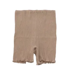 [天衣無縫] リブ1分丈ショーツ オーガニックコットン ショーツ 綿 1分丈 綿100% レディース 下着 インナー ブラウン [ブラウン] [Free Size]