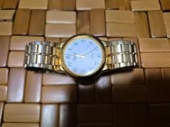 BOLA LAE クォーツ時計 メンズ 金色/銀色